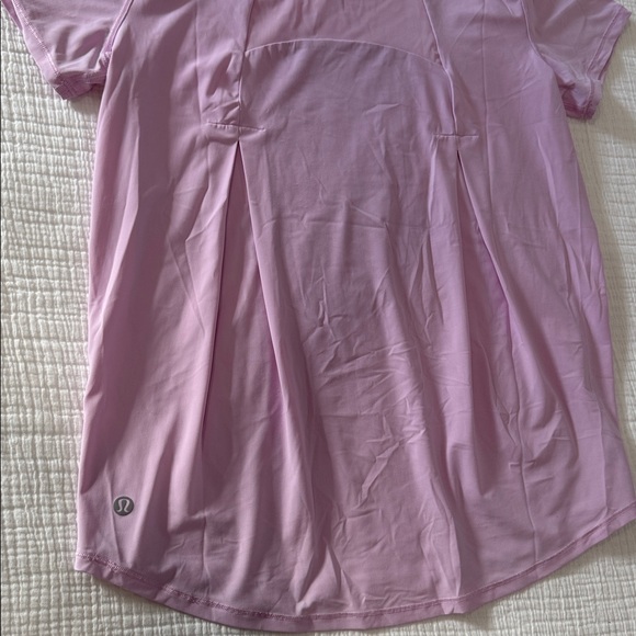 Light Purple Short Sleeve Top - Picture 3 of 5